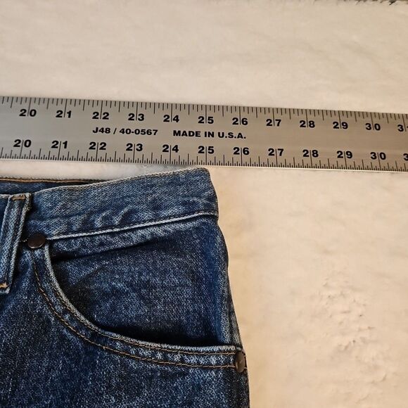 Men's‎ Rigid Wrangler Cowboy Cut 13MWZ Original Fit Jeans - Rigid Indigo 52x32 - Picture 4 of 9